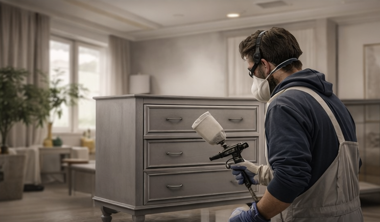 Furniture painting service